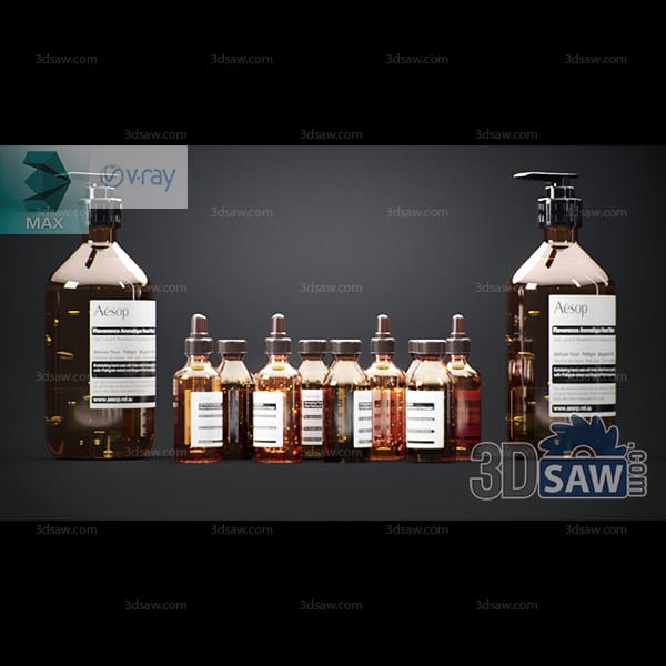 Amber Skincare Pump and Dropper Bottle Set