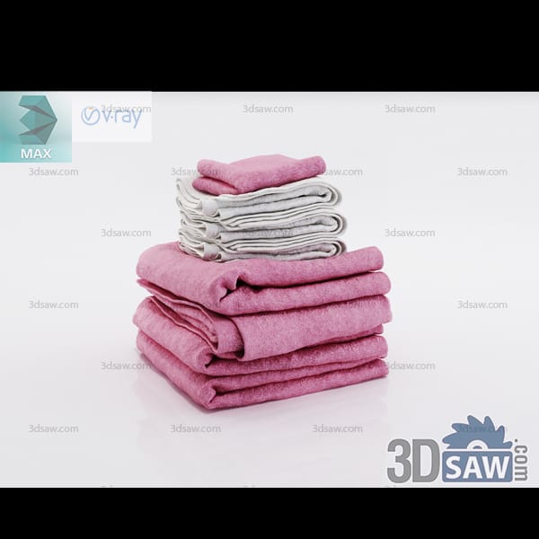 Plush dusty-pink and grey cotton towels arranged in two folded stacks
