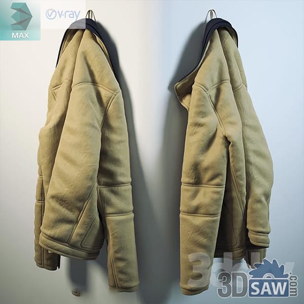 Olive hooded jacket with zip pockets displayed from two sides
