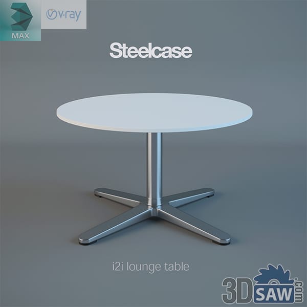 Minimalist white oval lounge side table on a brushed metal star base
